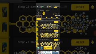 a cool Bee Factory app making points from fetch rewards