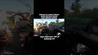 DRAMA di lampu merah#real #motovlog #viralll #motovlogindonesia #kontenkreator