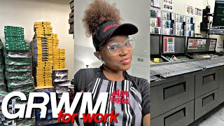 GRWM : for work 🥰 | papa johns