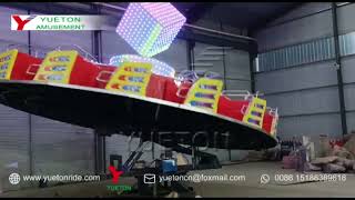 Flying Wheel Ride Factory Test Video 飞天转盘工厂测试视频