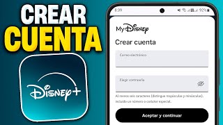 Cómo CREAR CUENTA de DISNEY PLUS (2024) Desde el Celular