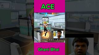 OMG 👁️👄👁️ Ace | GhaniBhai #freefire #shorts