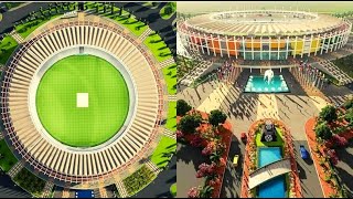 Steel Town karachi | 4k Cricket Stadium | 4k Karachi drone Shots