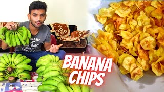 BANANA CHIPS | Homemade Banana Chips Made By Me 🤤