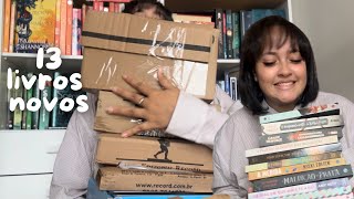 Abrindo os últimos livros que chegaram aqui em casa | UNBOXING📦📚