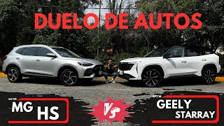 MG HS VS GEELY STARRAY - DUELO DE CHINAS 🇨🇳