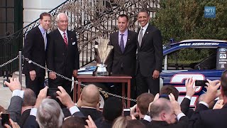 2012 NASCAR Sprint Cup Series Champion Brad Keselowski @ The White House