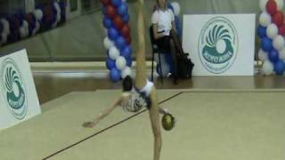 Dmitrieva Darya. Russia. Ball. Qualification. RG WC St-Petersburg 03.04.2010.mp4