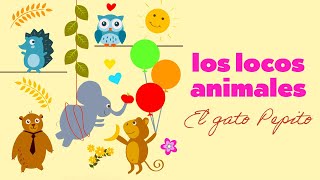 El Gato Pepito | Los Locos Animales (Musica para niños, musica infantil) | Music MGP