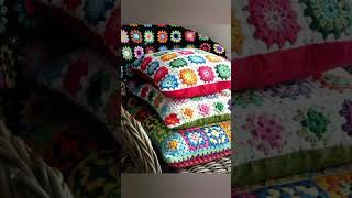 Crochet Cushion #shorts