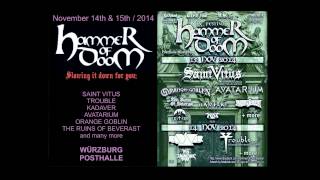 MANILLA ROAD FESTIVAL & HAMMER OF DOOM - 2014 - Trailer