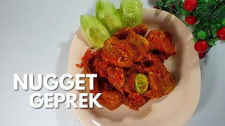 Nugget Geprek Sambal Setan - Pedasnya Gilaaa