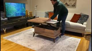 Magic Extendable Lift Top Coffee Table