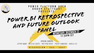 Power BI 2021 Retrospective and Future Outlook Panel