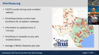 Watch Out for Work Zones: FHWA’s vision and update for the Work Zone Data Exchange