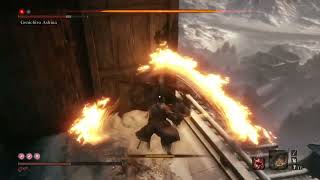 Sekiro || Genichiro Ashina || Charmless + Demon Bell || No DMG || No Hit || NG+7