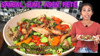 Resep Sambal Cumi Asin Dengan Pete