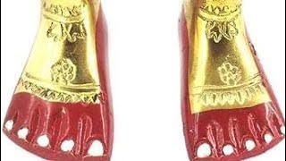 MAYAPURI Pital Kali Charan | Brass Kali feet for Pooja | Maa Kali Pital Paduka | Jay Maa Tara