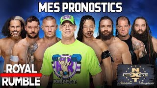 PRONOSTICS : ROYAL RUMBLE 2018