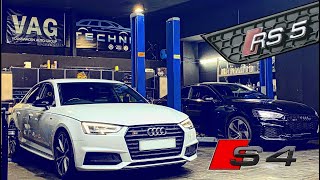 ČO SA TO DEJE S AUDI B9?Audi S4 B9 nizke kompresie , Audi RS5 B9 bez chladiacej ?