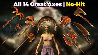 All 14 Great Axes | No Hit Consort Radahn | Elden Ring