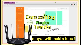 Cara Setting Repeater TENDA F3 | Tutorial Router TENDA AC 2300 Router sinyal paling luas dan stabil