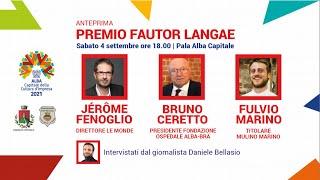 Alba Capitale della Cultura d'Impresa |  ANTEPRIMA DEL PREMIO FAUTOR LANGAE – NOCCIOLA D’ORO 2021