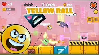 Крутое приключение Желтого Шарика | Yellow Ball    #yellowball #redball4 #games #StepaiZhenya