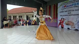 JUARA HARAPAN 1 LOMBA TARI KREASI PORSENI GURU KABUPATEN SUKABUMI 2018