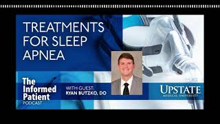 Treatments for sleep apnea include CPAP, other options