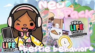 *NEW* Bestie Behavior Furniture Pack! 😎🌈 | *With Voice* 🔊 | Toca Life World 🌎