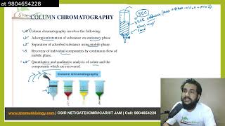 Column chromatography principle and procedure