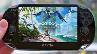 Horizon Forbidden West PS Vita Remote Play Gameplay