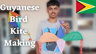 Making a Guyanese Bird Kite