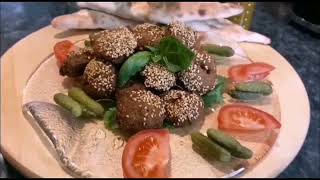 #فلافل بالسمسم  رائعة جربها 👌Falafel With Sesame#