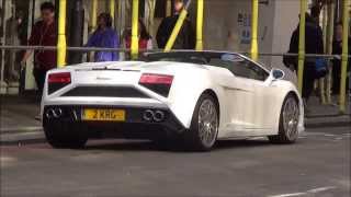 Supercars of London 2013 - October Part 1 - Diablo, Enzo, SLR and more!