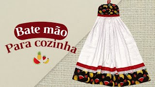 Como fazer bate mão para cozinha - Muito fácil - Passo a Passo