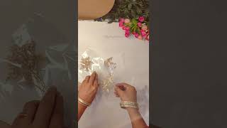 How to dry flowers at home #diy #art #shorts #claycraftcorner