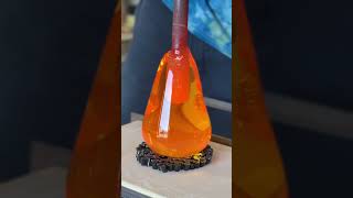 🔥How I create my nautical barnacle effect with glass! #art #glassblowing