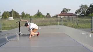 One day edit - Skatepark Borzęcin - Scooter tricks - Hulajnoga wyczynowa HD