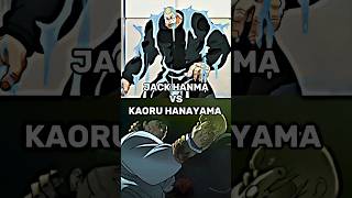 Jack hanma vs Kaoru hanayama🔥| Who is stronger#baki#anime#jackhanma#edit#viral