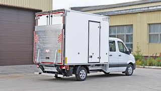 Mercedes Sprinter 324 изотермический фургон с боковой дверью и гидробортом Zepro