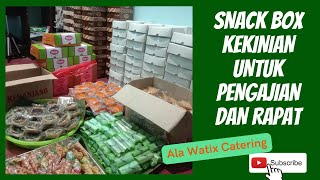 Snack Box Kekinian Ala Watix Catering Solo | WA 085727373861