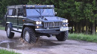 Homemade Hummer made from GAZ-66 Truck!!!