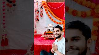 ganpati backdrop decoration| backdrop making at home | #share #like #viralvideo #trending #decor