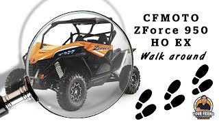 2022 CFMOTO Zforce 950 HO Sport walk around