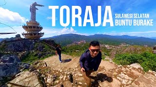 Buntu Burake Monumen Patung Yesus Tertinggi di Dunia #indonesia #travelvlog