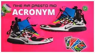 Nike Air Presto Acronym + Pink Racer Photo-Blue