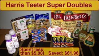 Harris Teeter Super Doubles 9/16/12