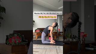 Eo thon bụng dưới phẳng là auto mặc gì cũng đẹp đó nha #yoga #linhchiyoga #giammobung #giammo